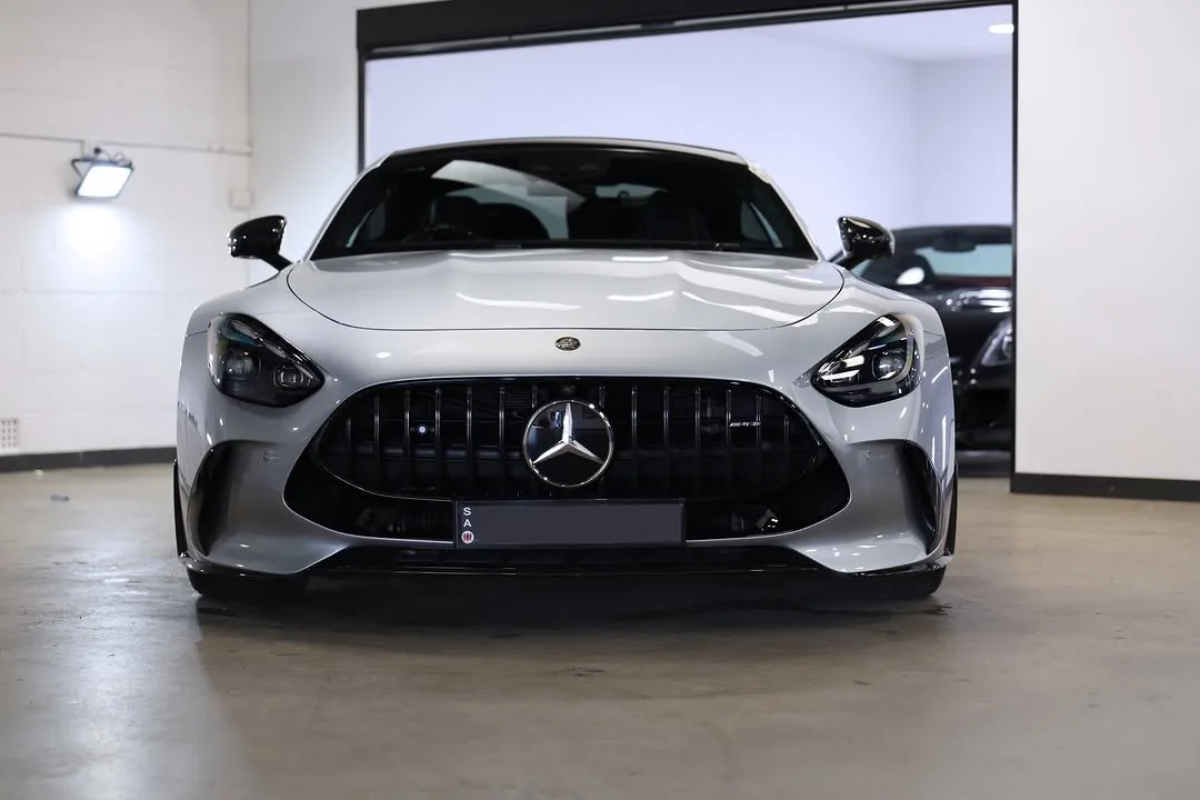 A Mercedes-AMG GT 63 Pro, freshly detailed, in the Elite Finish studio